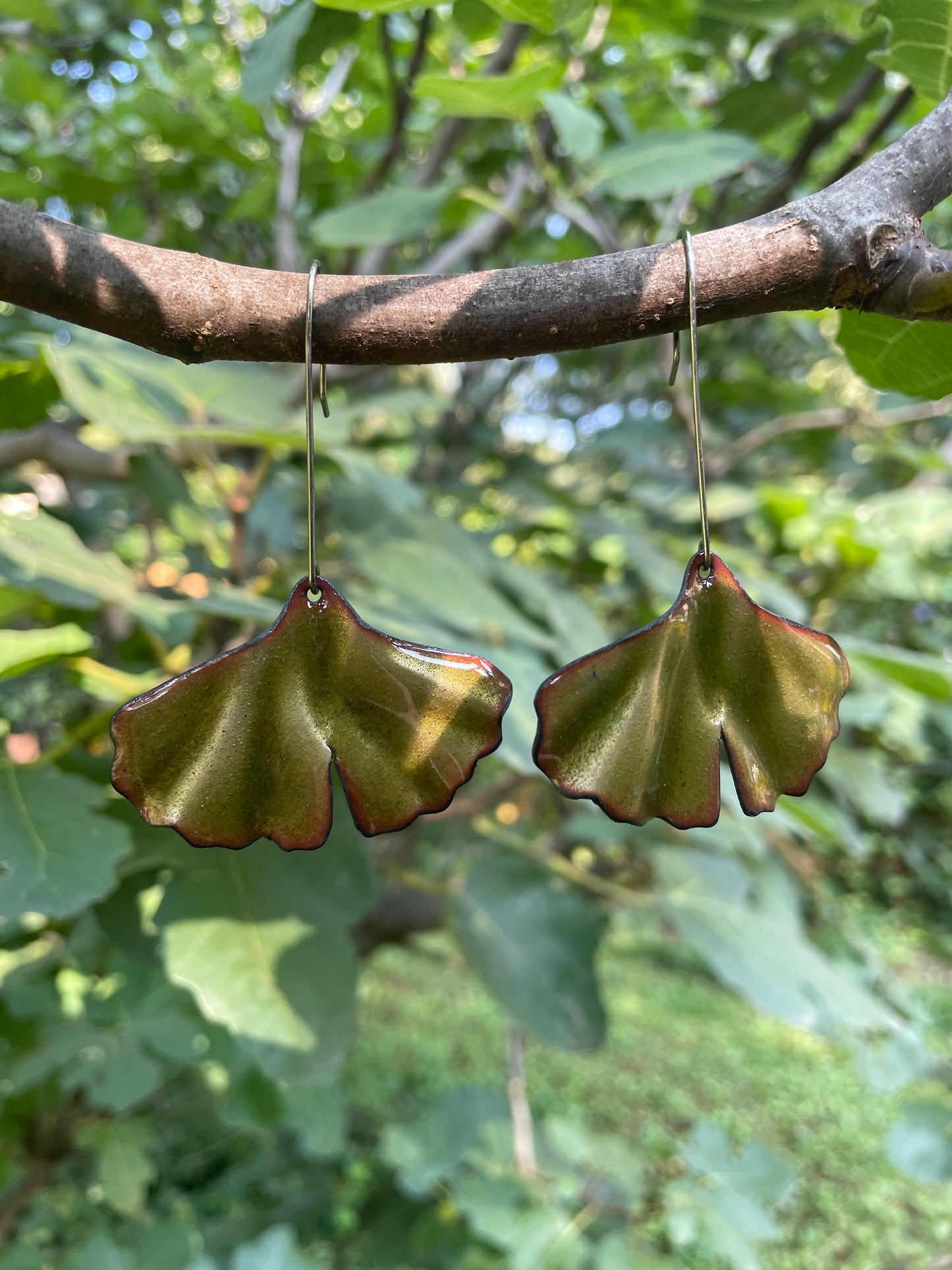 Ginkgo Earrings
