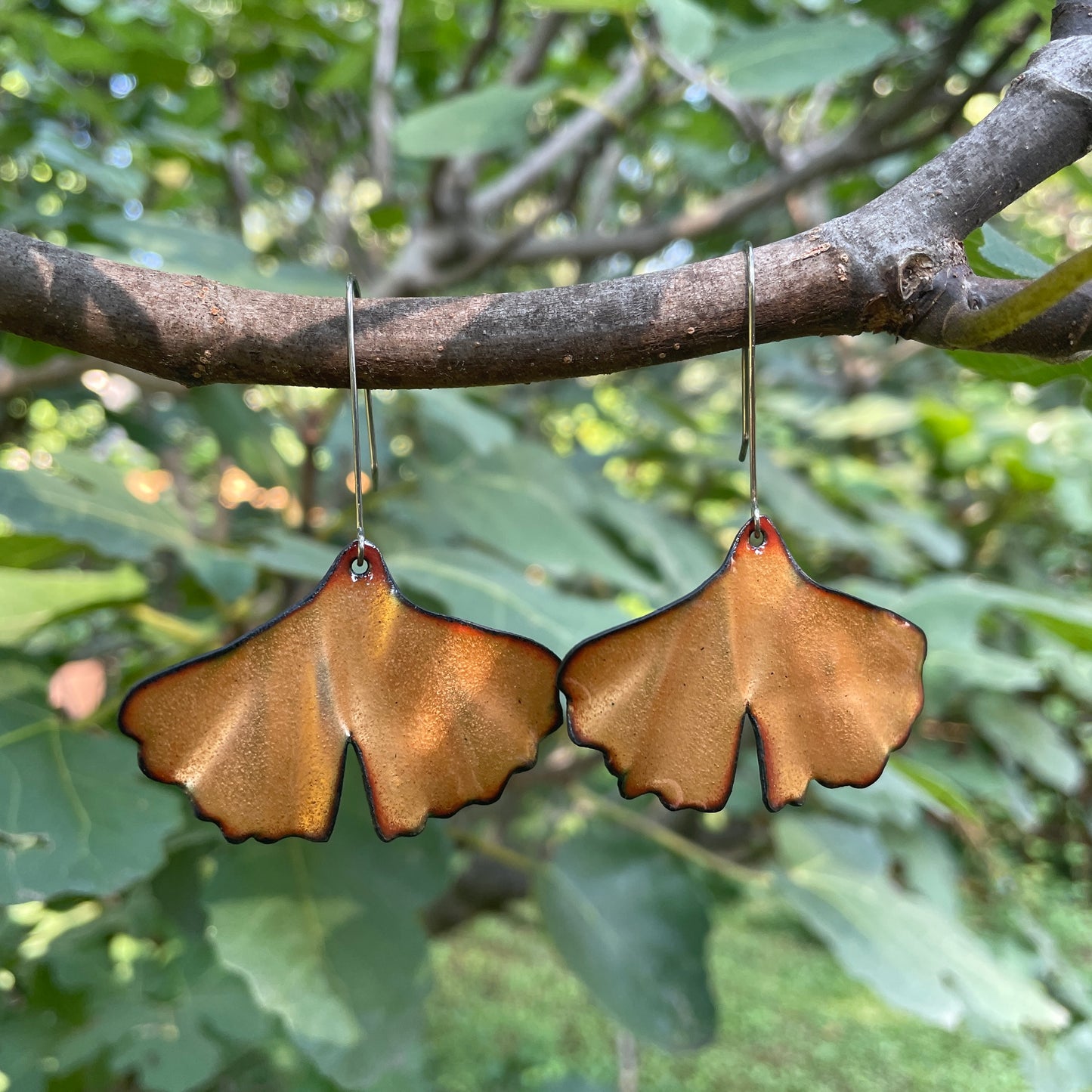 Ginkgo Earrings