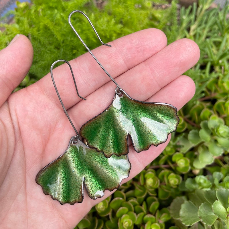 Ginkgo Earrings