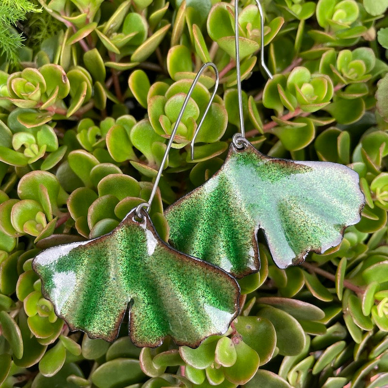 Ginkgo Earrings