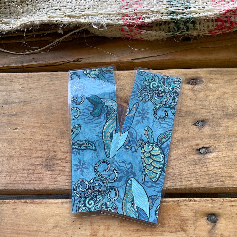 Sea Creature Decorative Paper Bookmark