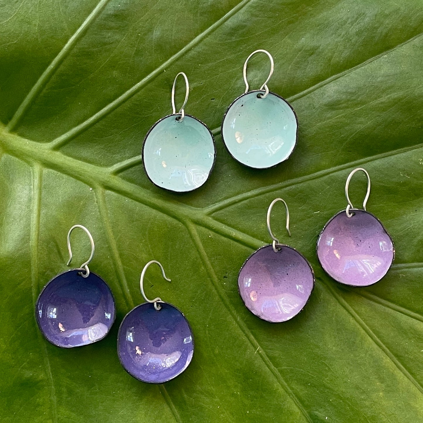 Large Short Flower Cup Earrings