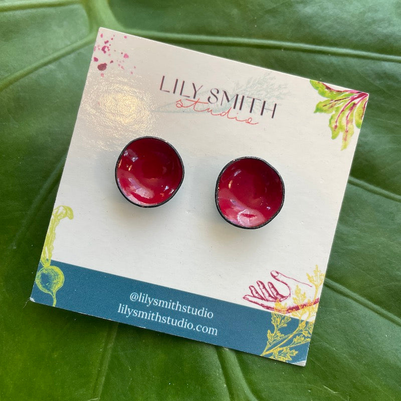 Flower Cup Post Earrings