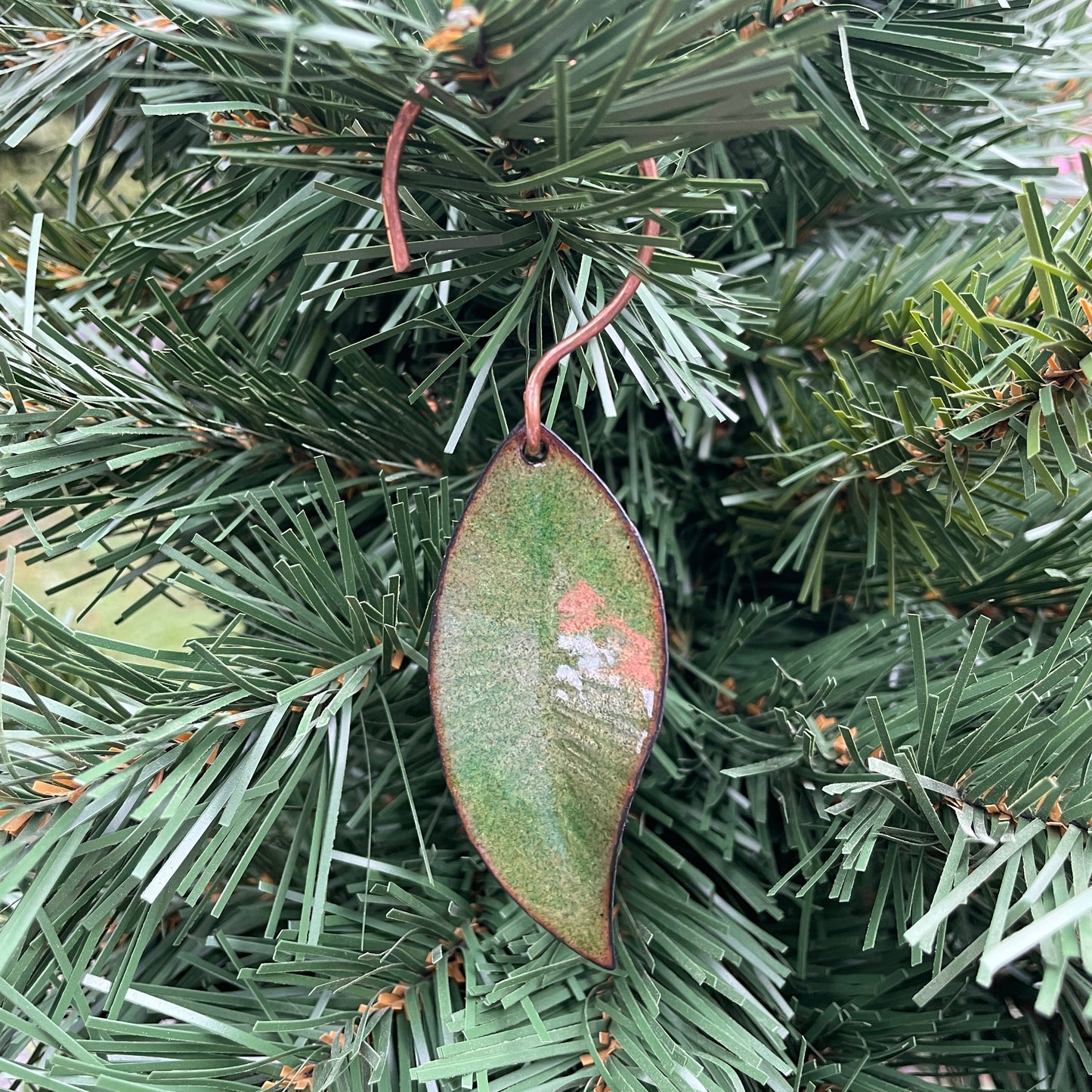 Green Leaf Ornament