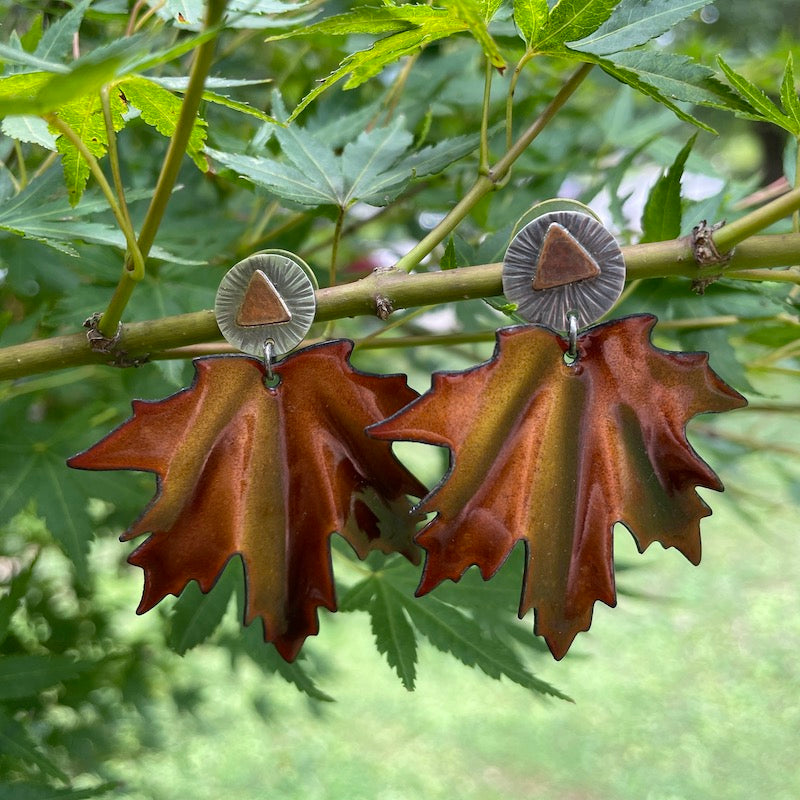 Maple Leaf Earrings