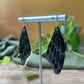 Black Enamel Butterfly Wings