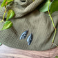 Black Enamel Butterfly Wings