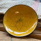 Yellow Enamel Tiger Lily "Doodle" Trinket Dish