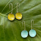 Large Long Flower Cup Earrings