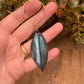 Blue Leaf Ornament