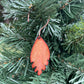 Peach & Pink Leaf Ornament