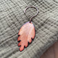 Peach & Pink Leaf Ornament