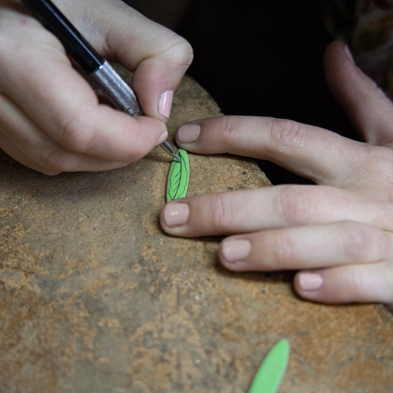 Surface Design on Enamel (Intermediate) - Thurs. June 13 (2 time slots)