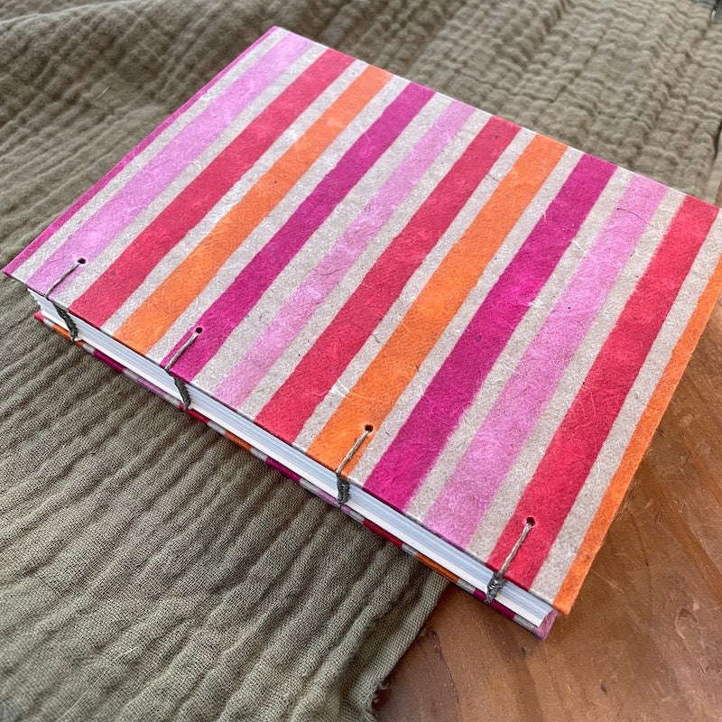 Small Valentine Stripes Book