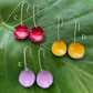 Large Long Flower Cup Earrings