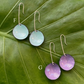 Large Long Flower Cup Earrings